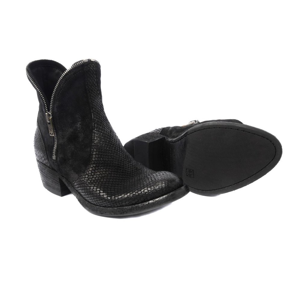 Pantanetti Modern Western Inspired Ankle Boot - Picture 4 of 5